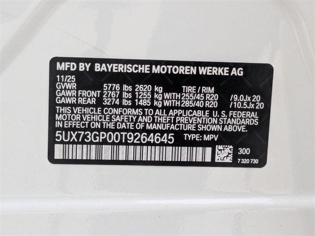 new 2026 BMW X3 car, priced at $72,575