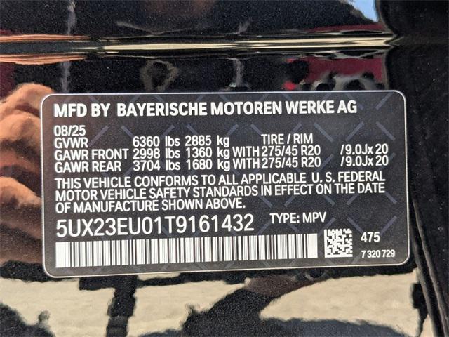 new 2026 BMW X5 car, priced at $76,325