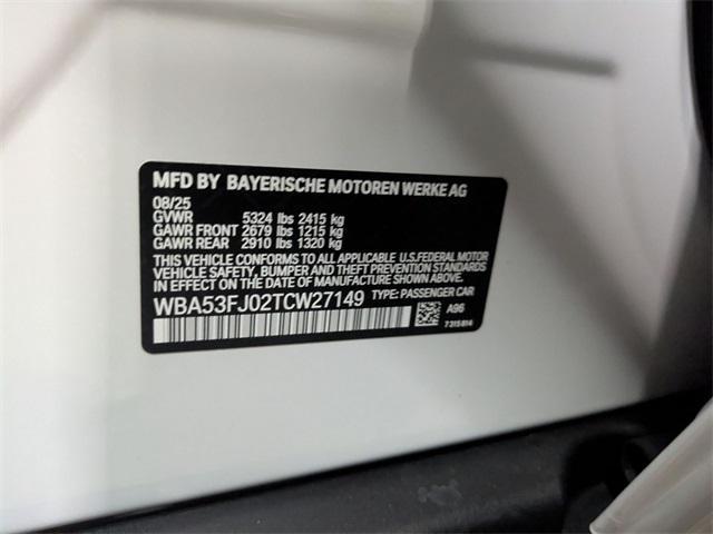 new 2026 BMW 530 car, priced at $67,875