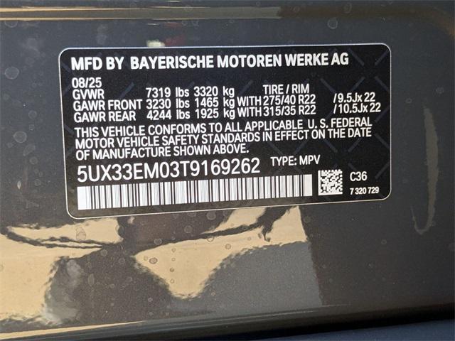 new 2026 BMW X7 car, priced at $123,525