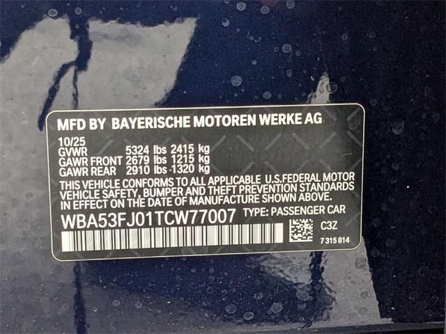 new 2026 BMW 530 car, priced at $73,625