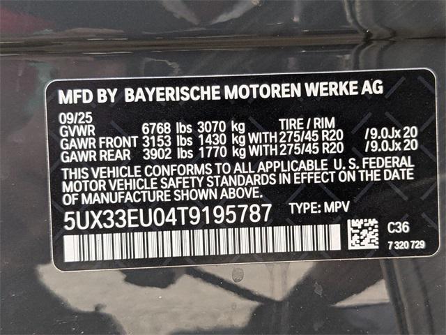 new 2026 BMW X5 car, priced at $99,225