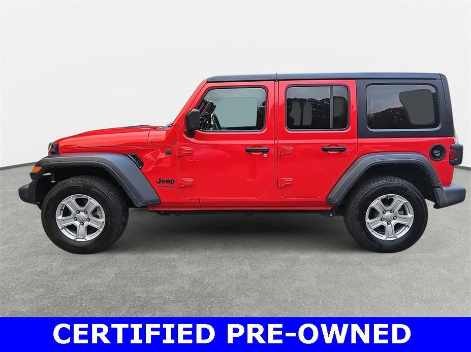 used 2022 Jeep Wrangler Unlimited car, priced at $29,436