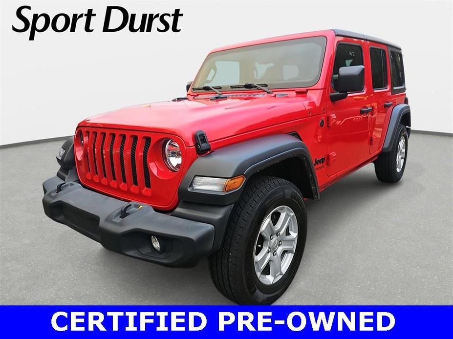 used 2022 Jeep Wrangler Unlimited car, priced at $29,436