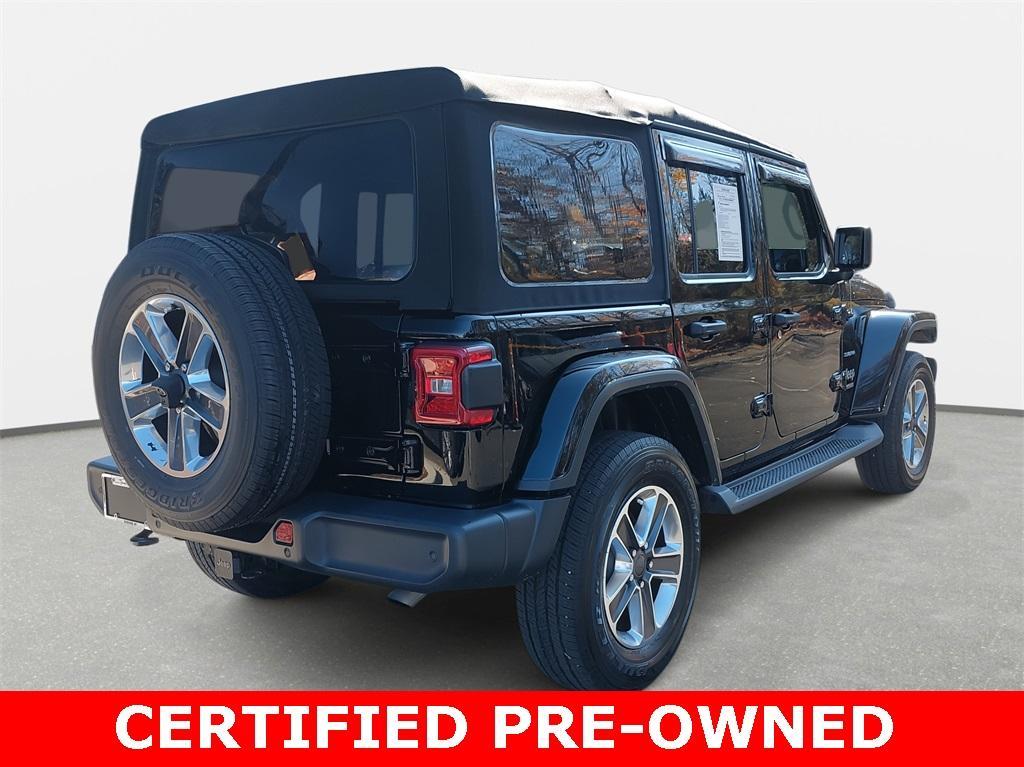 used 2021 Jeep Wrangler Unlimited car, priced at $35,912