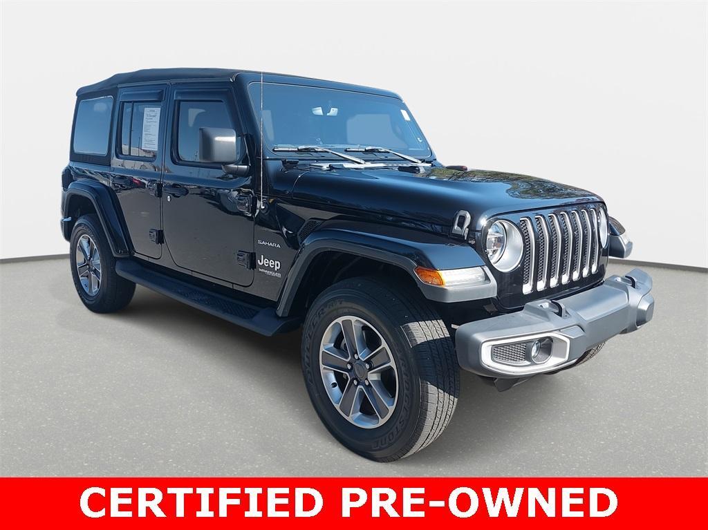 used 2021 Jeep Wrangler Unlimited car, priced at $35,912