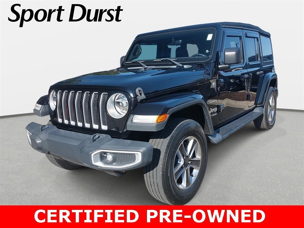 used 2021 Jeep Wrangler Unlimited car, priced at $35,912