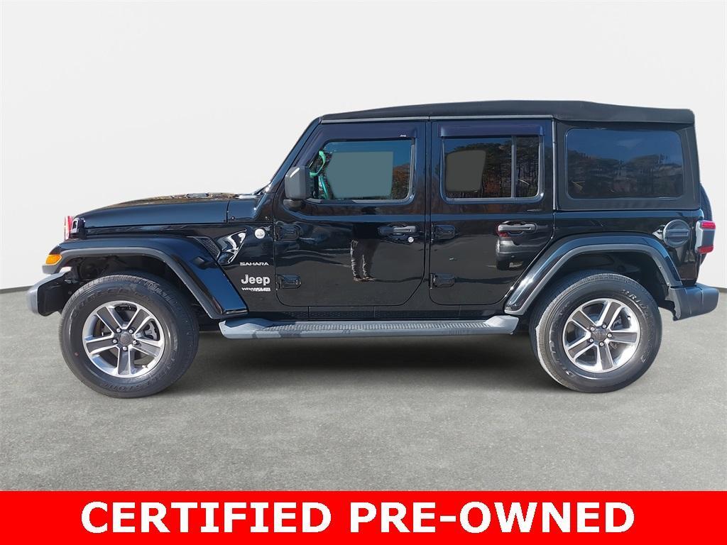 used 2021 Jeep Wrangler Unlimited car, priced at $35,912