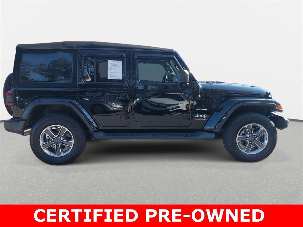 used 2021 Jeep Wrangler Unlimited car, priced at $35,912