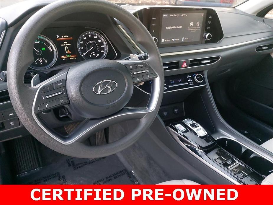 used 2022 Hyundai Sonata Hybrid car, priced at $20,408