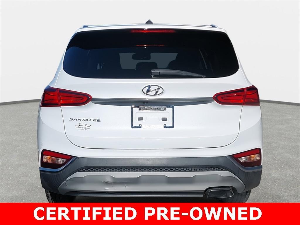 used 2020 Hyundai Santa Fe car, priced at $16,999