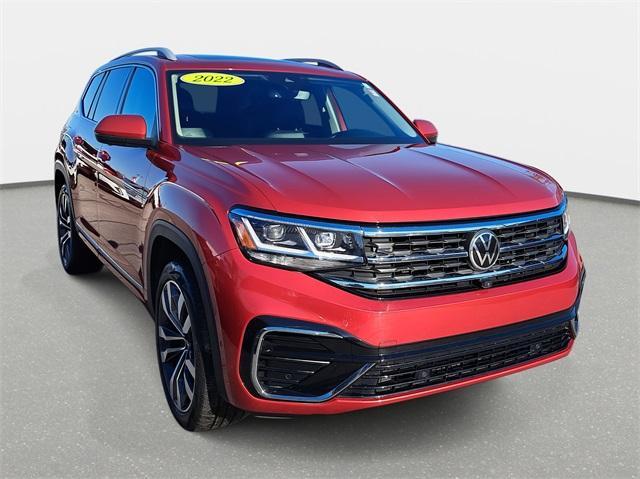 used 2022 Volkswagen Atlas car, priced at $35,352