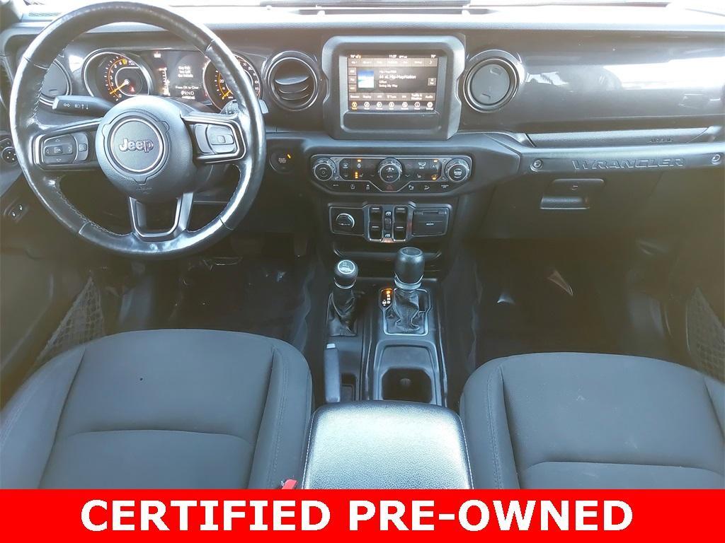 used 2021 Jeep Wrangler Unlimited car, priced at $28,216