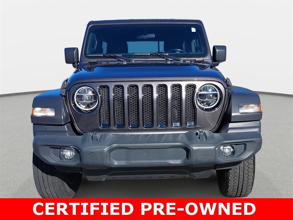 used 2021 Jeep Wrangler Unlimited car, priced at $28,216