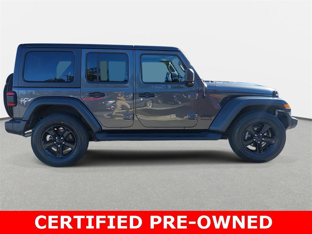 used 2021 Jeep Wrangler Unlimited car, priced at $28,216