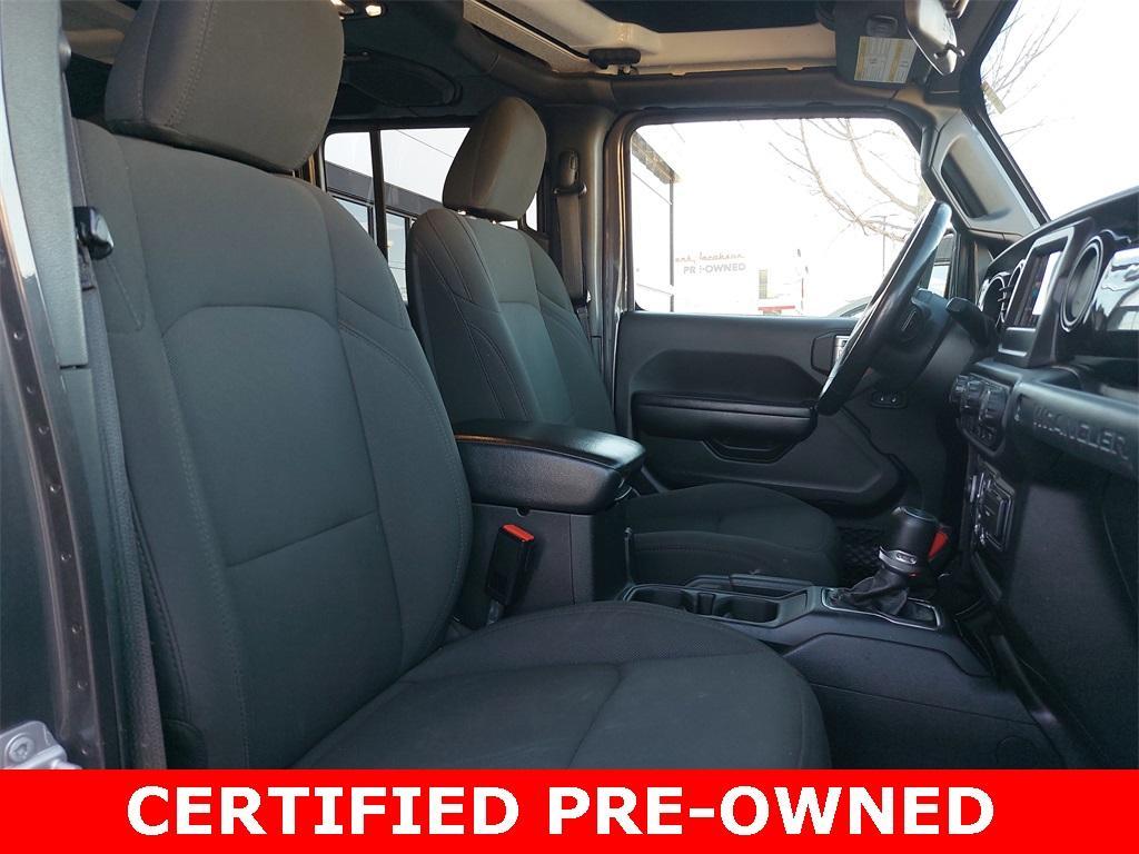 used 2021 Jeep Wrangler Unlimited car, priced at $28,216