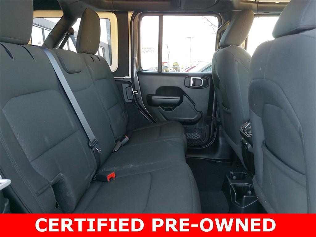 used 2021 Jeep Wrangler Unlimited car, priced at $28,216