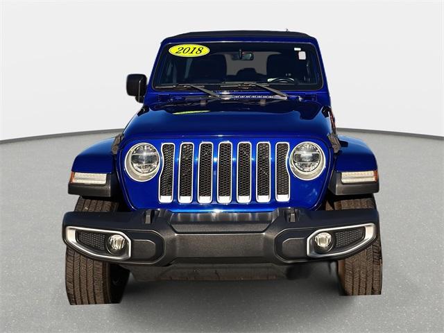 used 2018 Jeep Wrangler Unlimited car, priced at $28,200