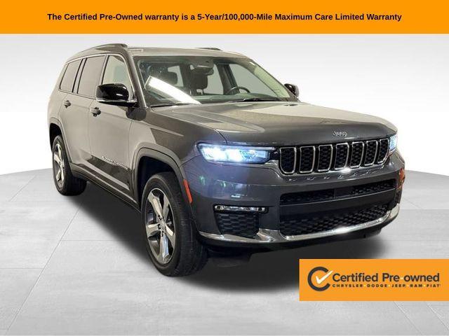 used 2021 Jeep Grand Cherokee L car, priced at $30,527