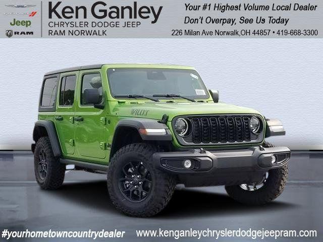 new 2025 Jeep Wrangler car, priced at $48,575