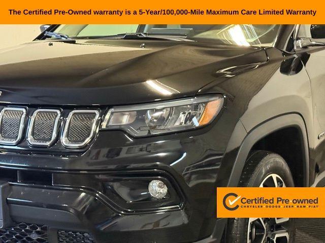 used 2022 Jeep Compass car, priced at $21,485