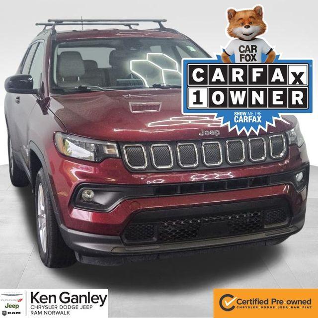 used 2022 Jeep Compass car, priced at $19,884