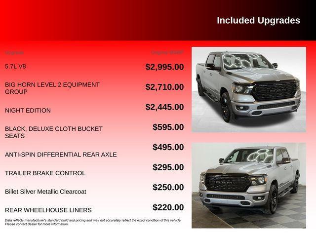 used 2022 Ram 1500 car, priced at $27,698