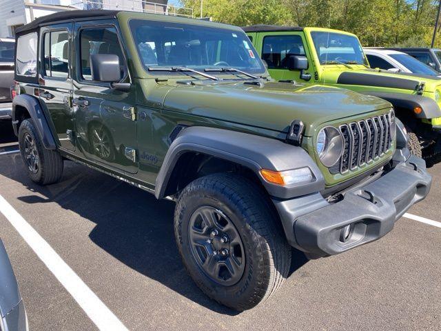 used 2024 Jeep Wrangler car, priced at $32,498