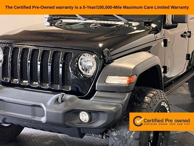 used 2020 Jeep Wrangler Unlimited car, priced at $24,589