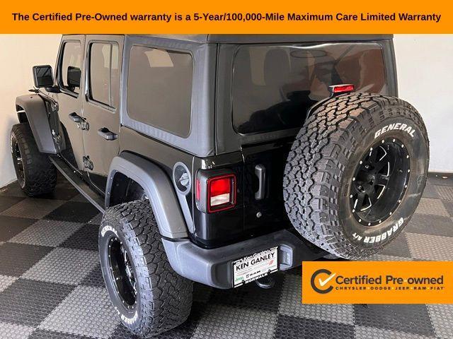 used 2020 Jeep Wrangler Unlimited car, priced at $24,589