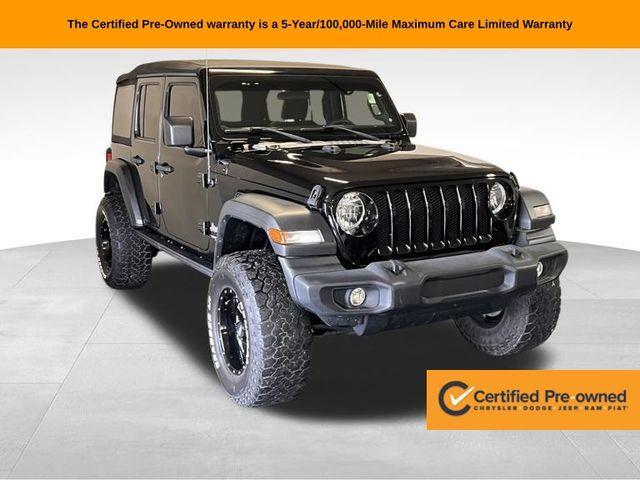 used 2020 Jeep Wrangler Unlimited car, priced at $24,589