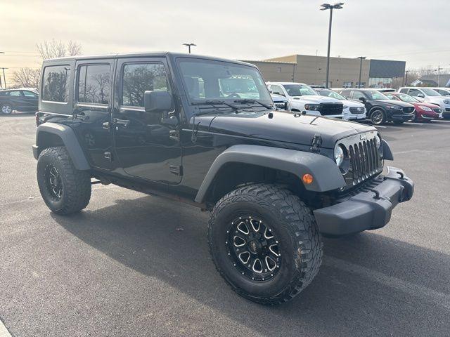 used 2015 Jeep Wrangler Unlimited car, priced at $18,794