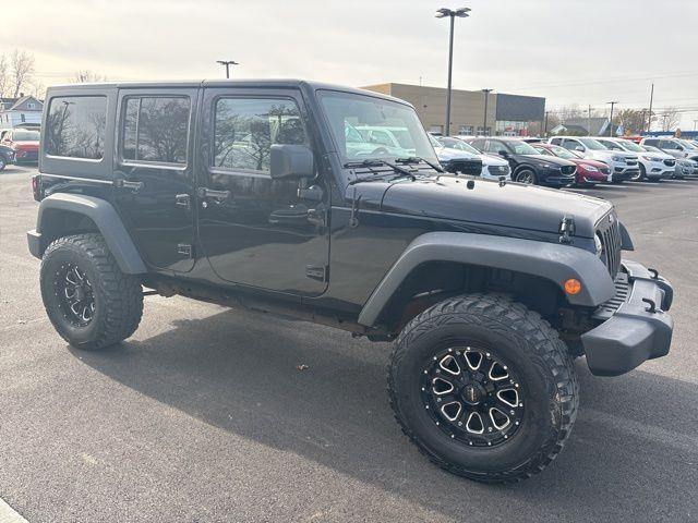 used 2015 Jeep Wrangler Unlimited car, priced at $18,794