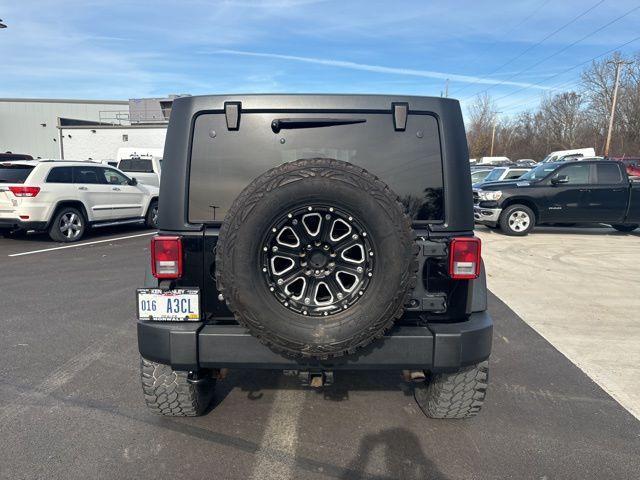 used 2015 Jeep Wrangler Unlimited car, priced at $18,794