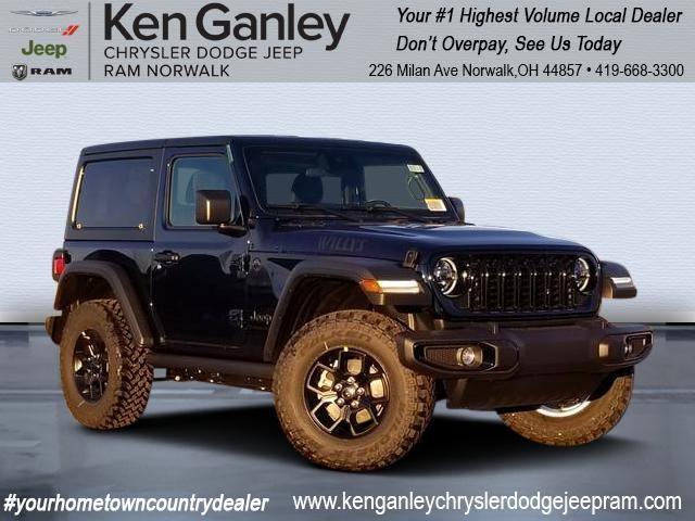 new 2025 Jeep Wrangler car, priced at $40,828