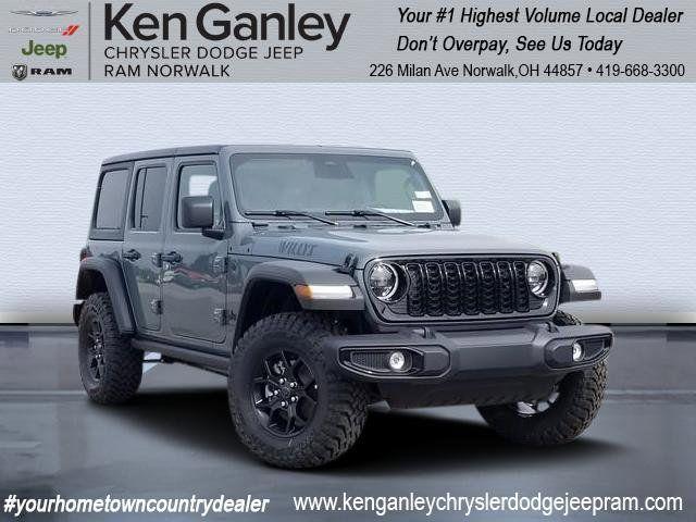 new 2025 Jeep Wrangler car, priced at $48,075