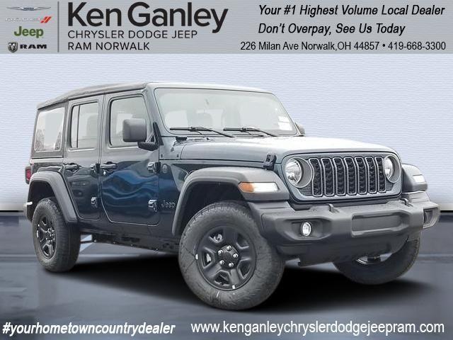 new 2025 Jeep Wrangler car, priced at $35,521