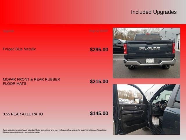 new 2025 Ram 1500 car, priced at $41,500