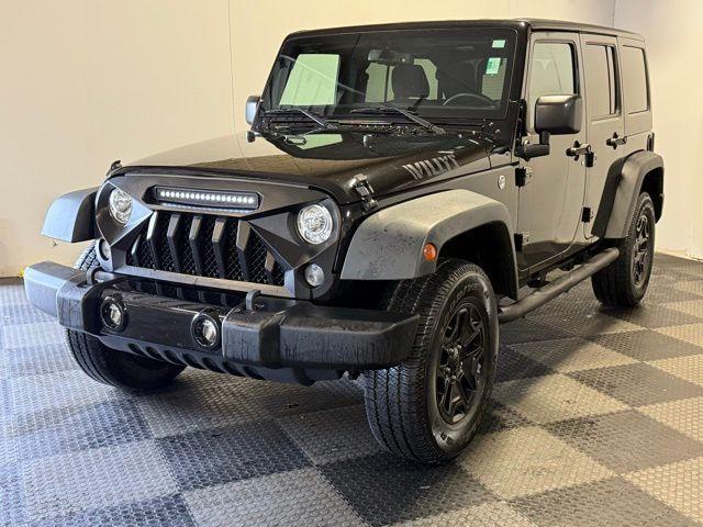 used 2017 Jeep Wrangler Unlimited car, priced at $20,298