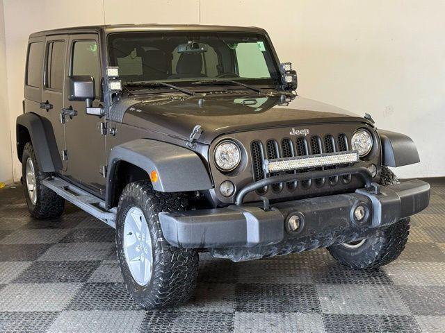 used 2017 Jeep Wrangler Unlimited car, priced at $16,484