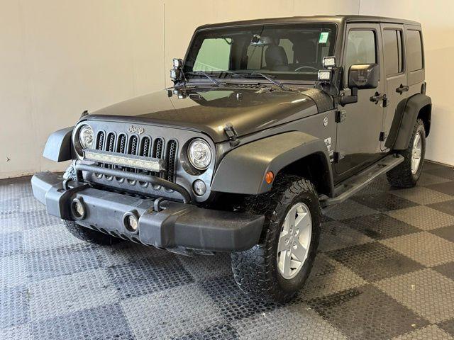 used 2017 Jeep Wrangler Unlimited car, priced at $16,484