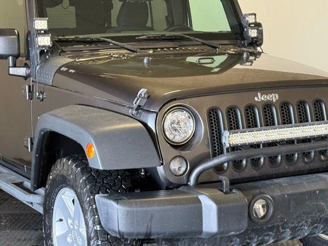 used 2017 Jeep Wrangler Unlimited car, priced at $16,484