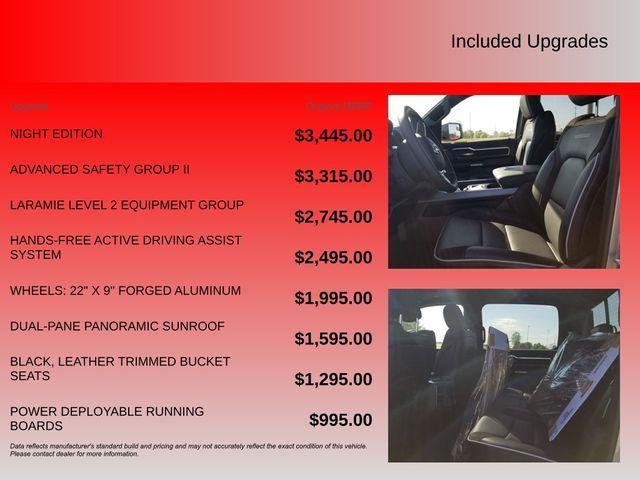 new 2025 Ram 1500 car, priced at $64,943
