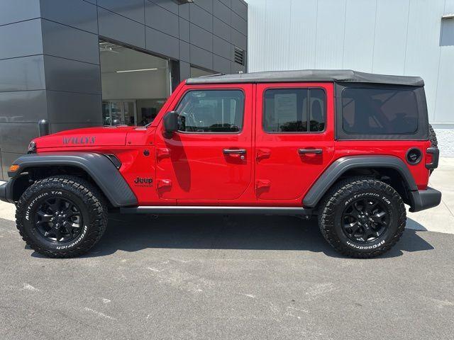 used 2020 Jeep Wrangler Unlimited car, priced at $28,575