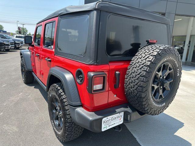 used 2020 Jeep Wrangler Unlimited car, priced at $28,575