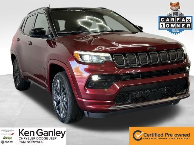 used 2022 Jeep Compass car, priced at $21,921