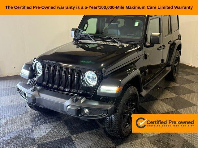 used 2020 Jeep Wrangler Unlimited car, priced at $35,975