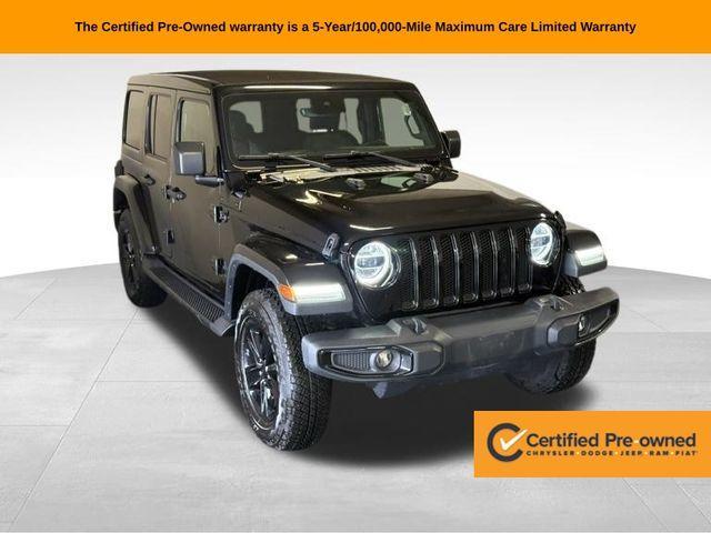 used 2020 Jeep Wrangler Unlimited car, priced at $35,975