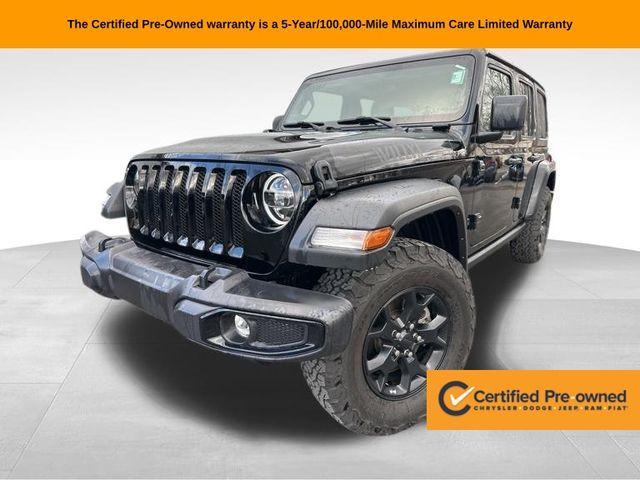 used 2021 Jeep Wrangler Unlimited car, priced at $27,975