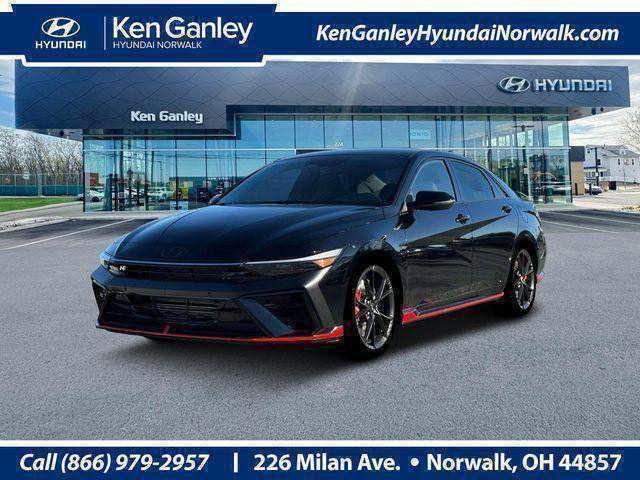 new 2025 Hyundai ELANTRA N car, priced at $34,880